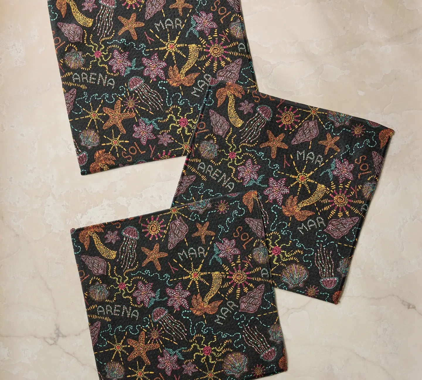 Geometry Dishcloth Set