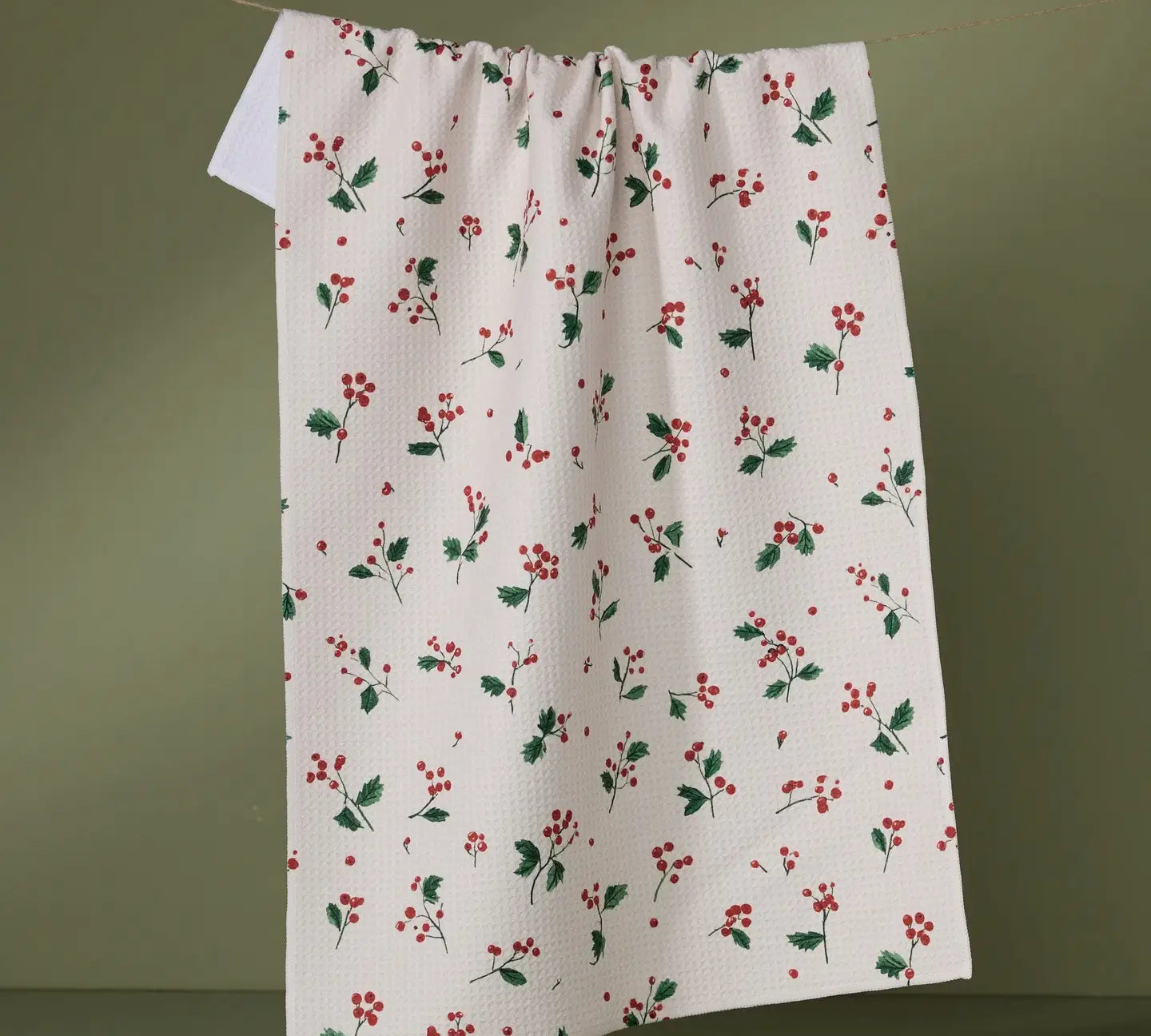 Christmas Geometry Tea Towel 18x30