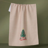 Christmas Geometry Tea Towel 18x30