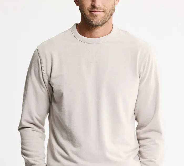 Mens Soft Fleece Crewneck Sweatshirt