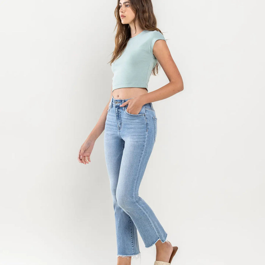 Strive Crop Flare Vervet Jeans