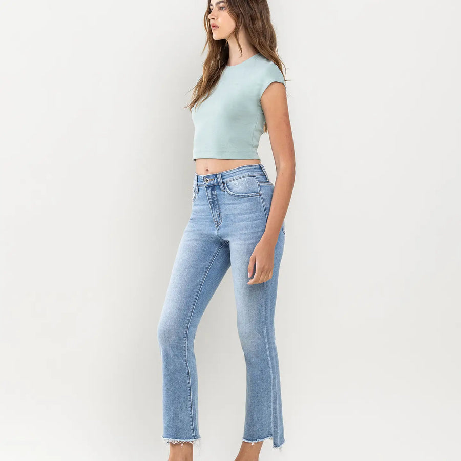 Strive Crop Flare Vervet Jeans