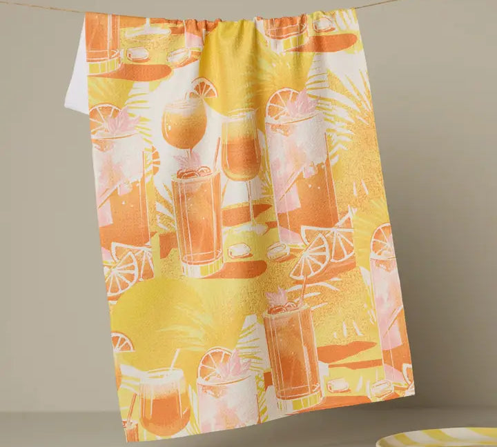 Geometry Tea Towel 18x30"