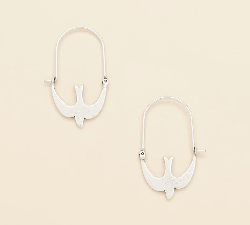 Refined Icon Earring- Swallow