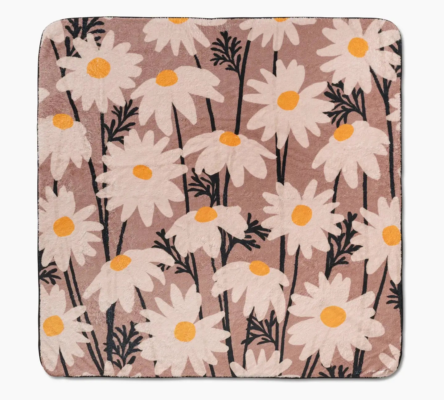 Geometry Plush Dog Towel