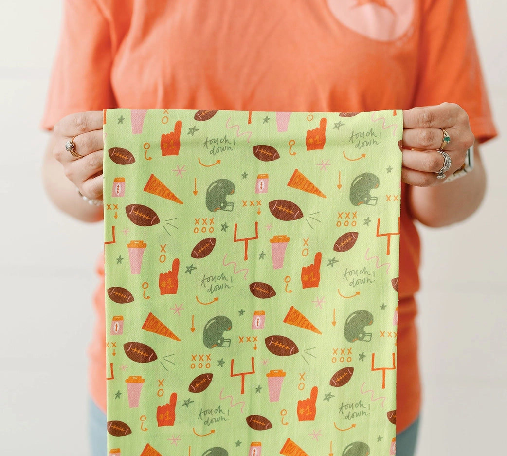 Doe A Deer Full Pattern Towel