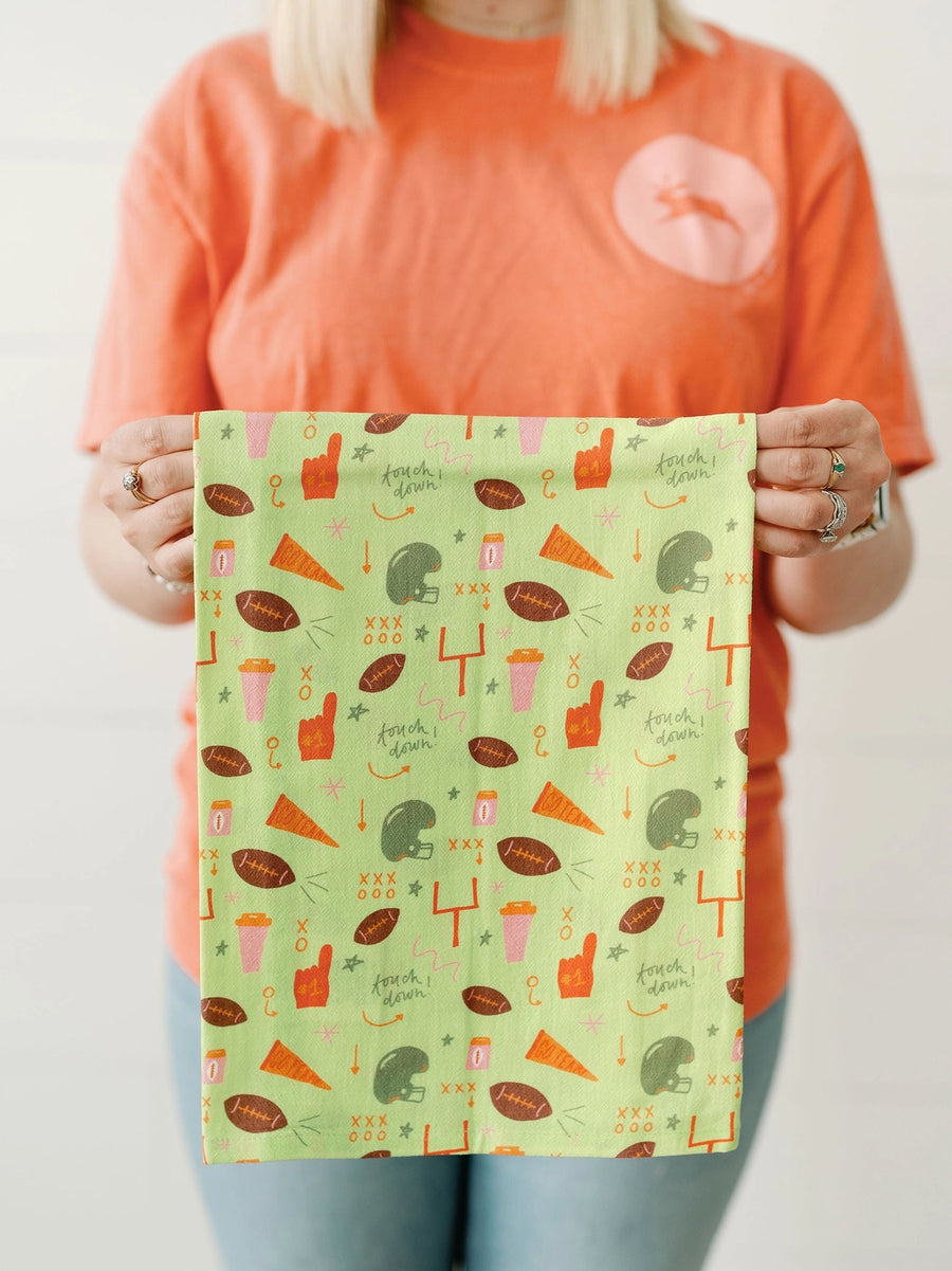 Doe A Deer Full Pattern Towel