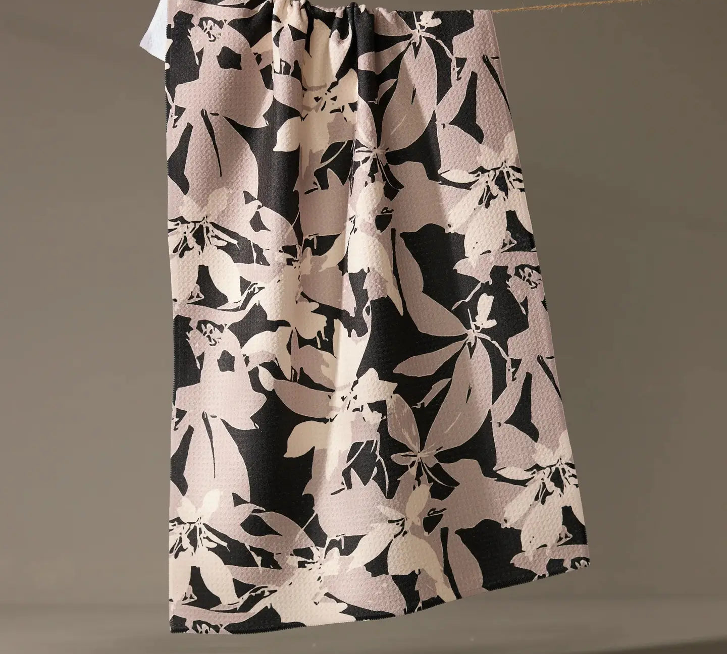 Geometry Neutral Tea Towel 18"x30"