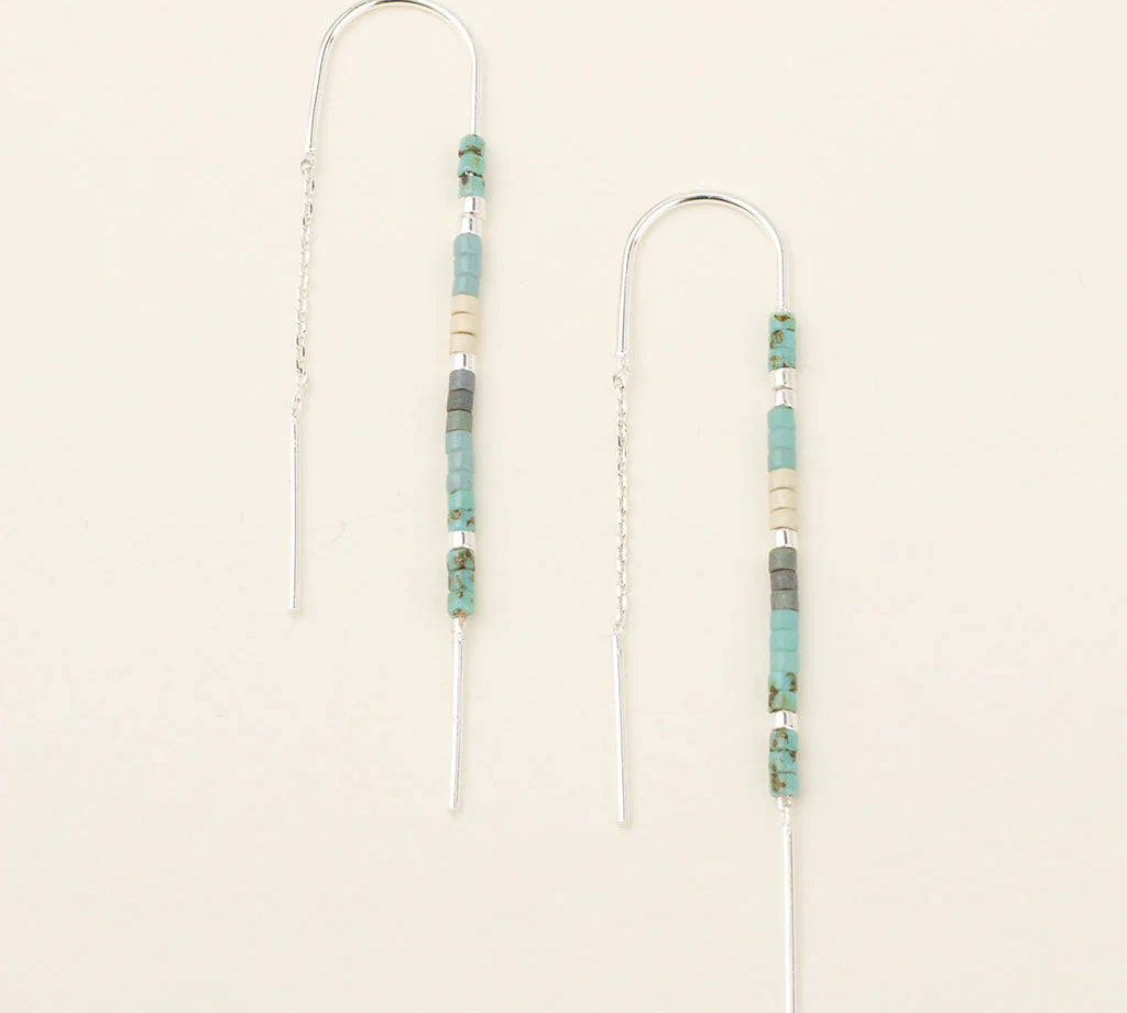 Chromacolor Miyuki Thread Earring