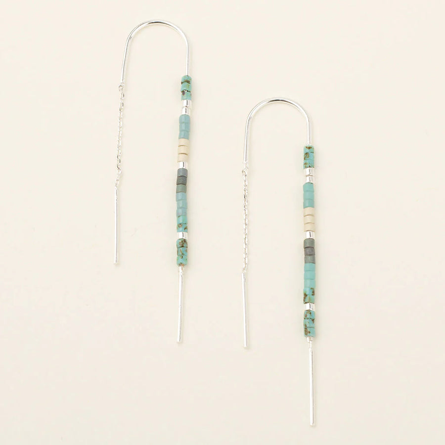 Chromacolor Miyuki Thread Earring