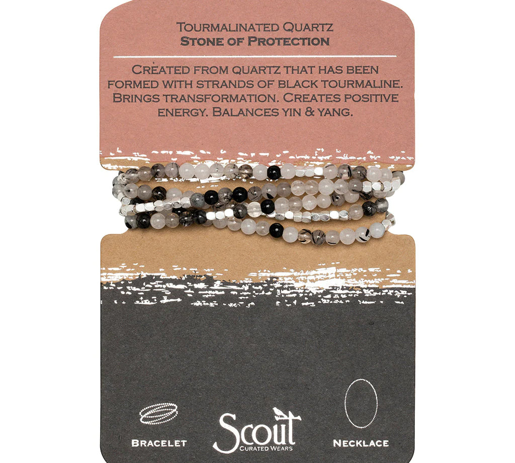 Stone Wrap Bracelet/Necklace