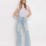 Vintage Super High Rise Flare Vervet Jeans