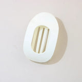 Flat Oval Hair Clip