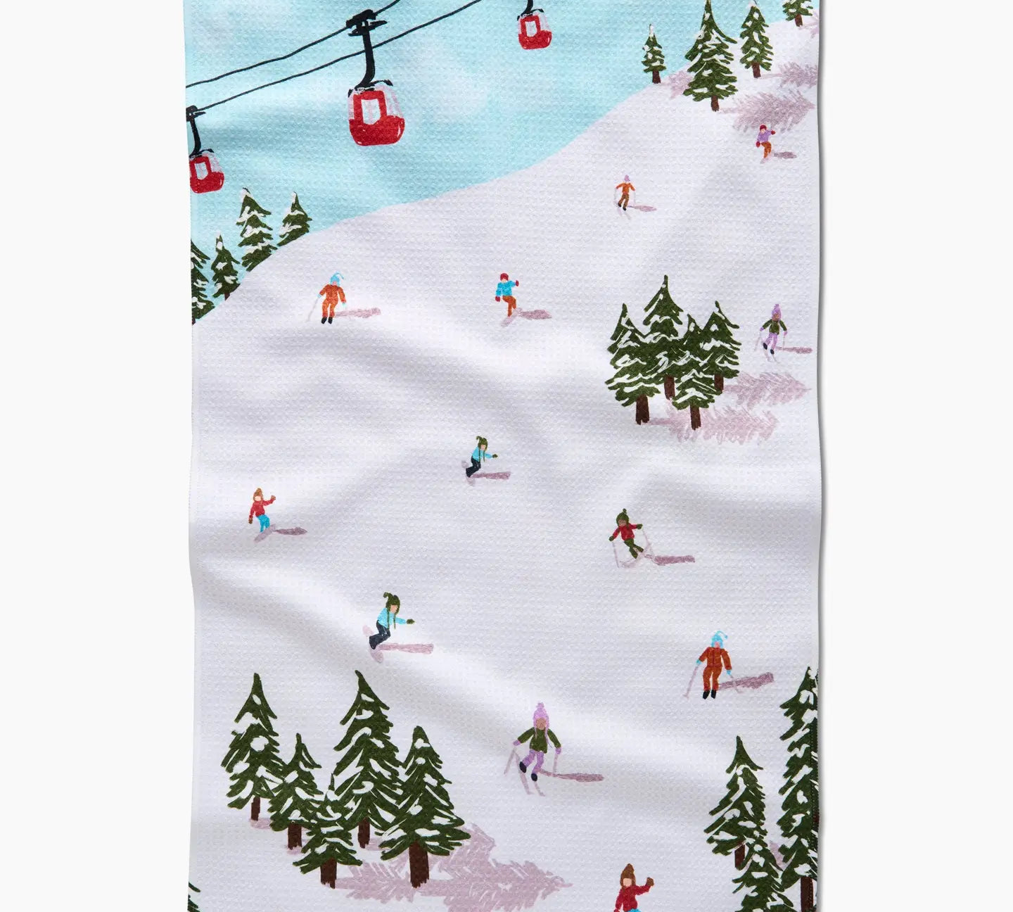 Christmas Geometry Tea Towel 18x30
