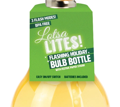 Flashing Holiday Beverage Bulb
