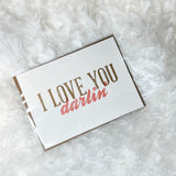 I Love You Darlin' Greeting Card