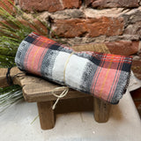 Multi Color Plaid Dishtowel