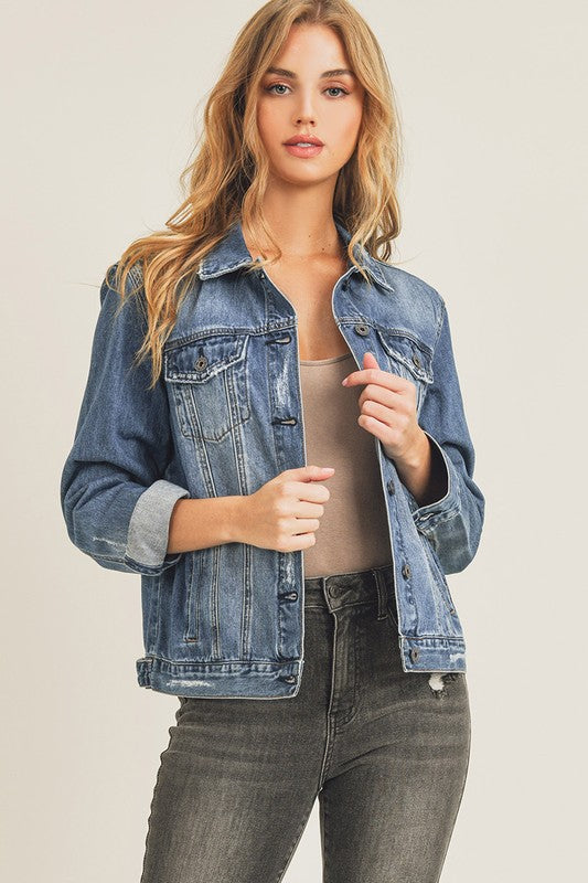 Raine Classic Denim Jacket