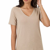 Plus V-Neck Tee