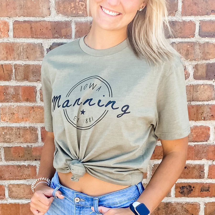 Iowa Manning 1881 T-Shirt