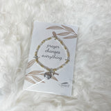 Silver/Gold Beaded Locket Bracelet