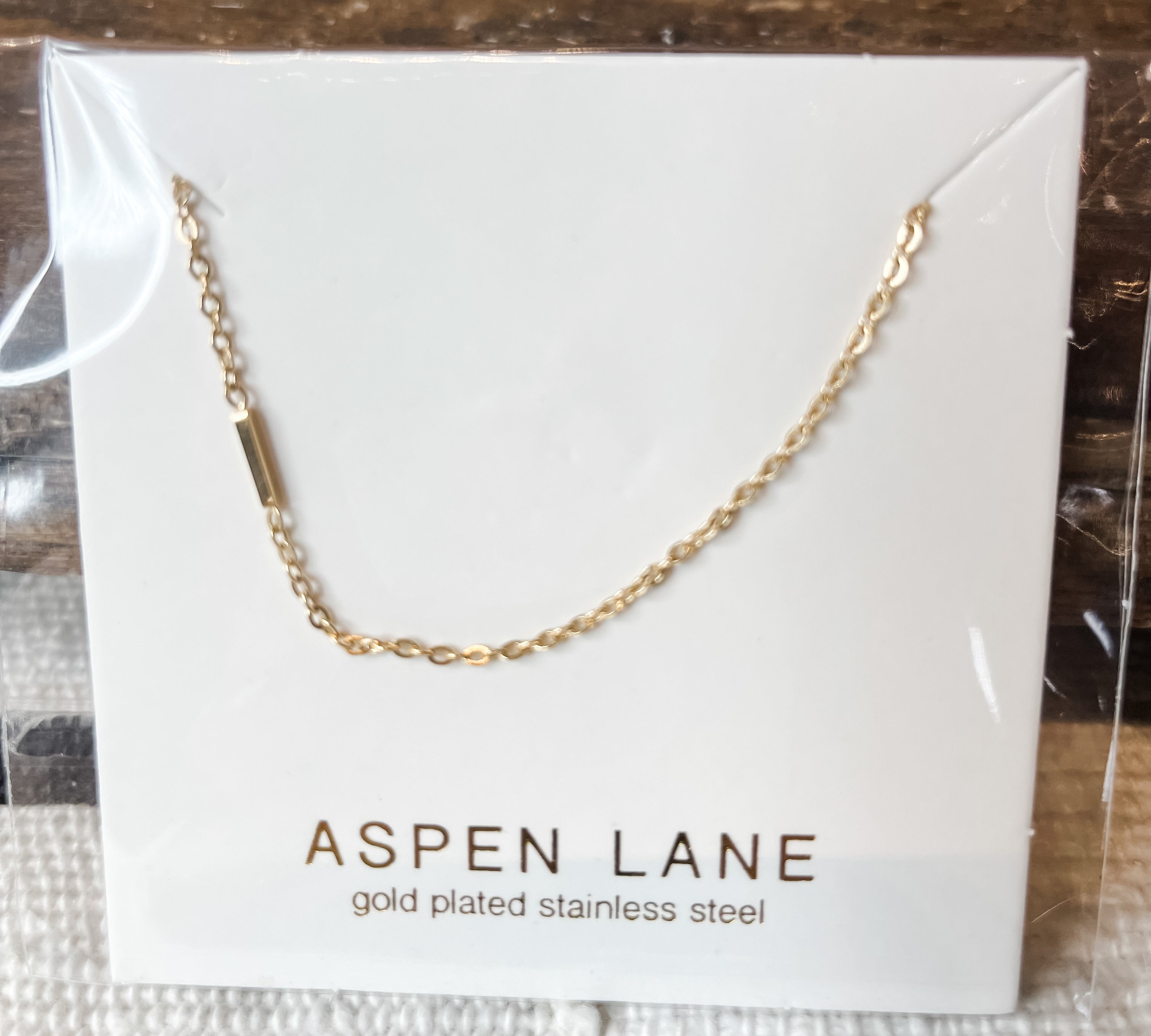 Gold Initial Monogram Necklace