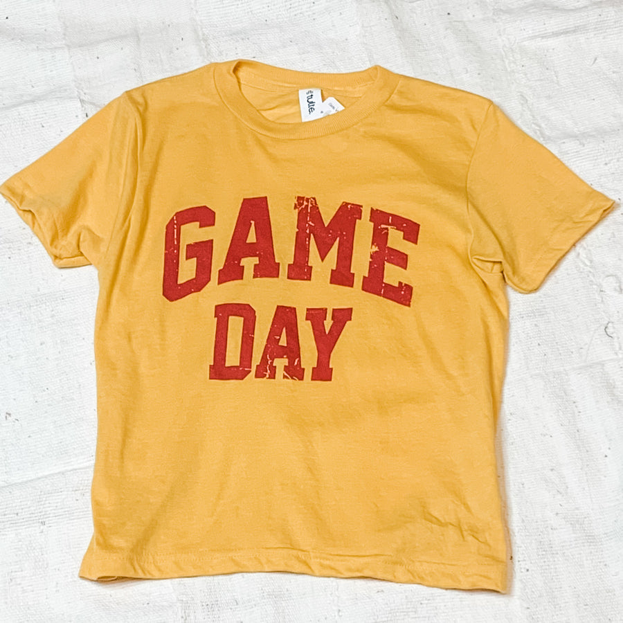 Youth Vintage Game Day Tee