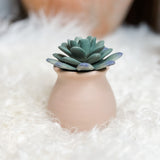 Neutral Open Rim Vase