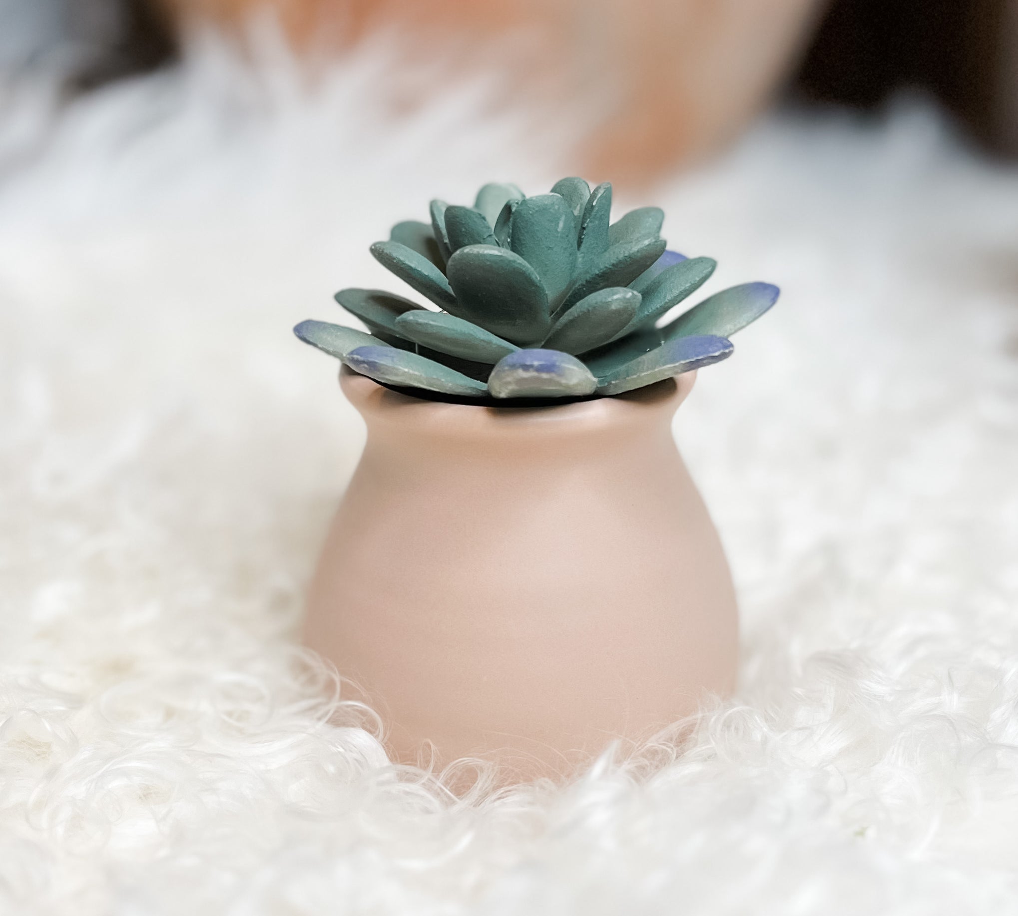 Neutral Open Rim Vase