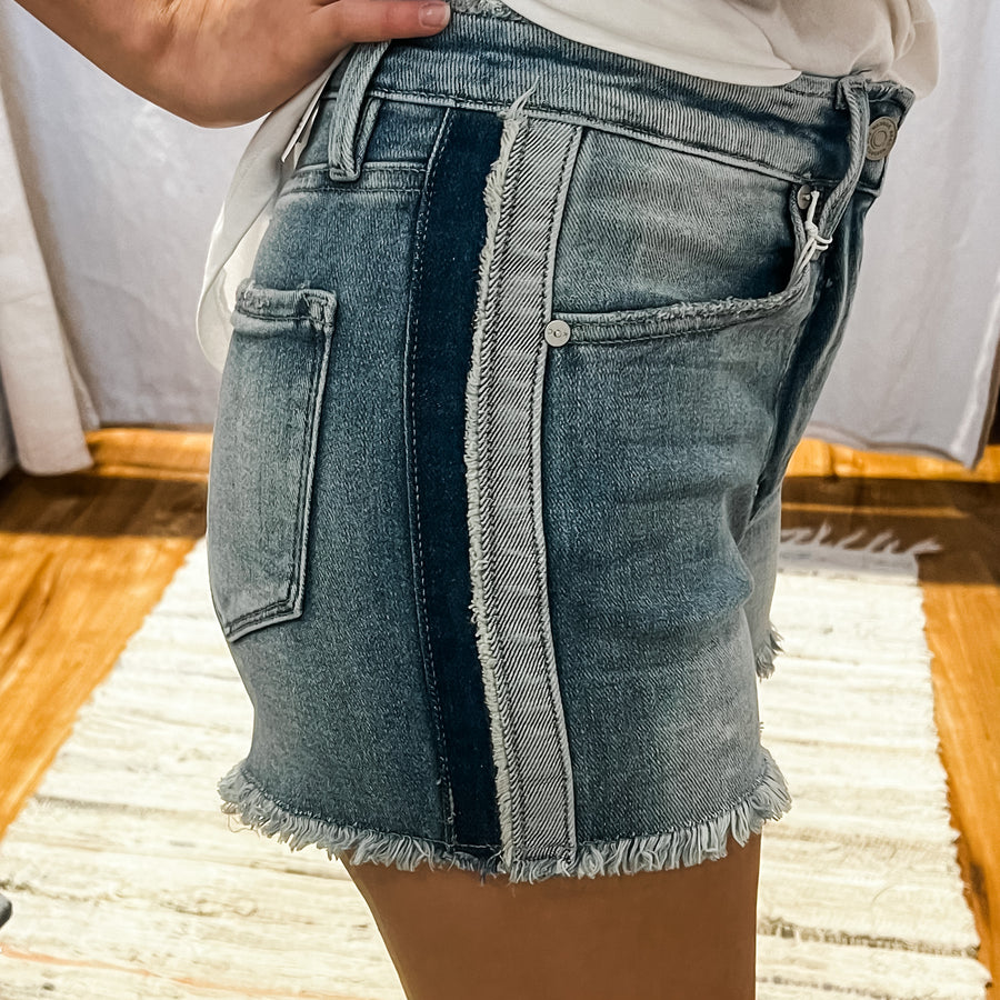 Aubrey Side Detail Kancan Shorts