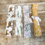 Cotton Burp Rag w/ Pattern