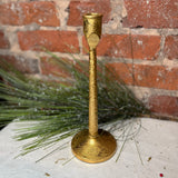 Gold Cast Iron Taper Holder