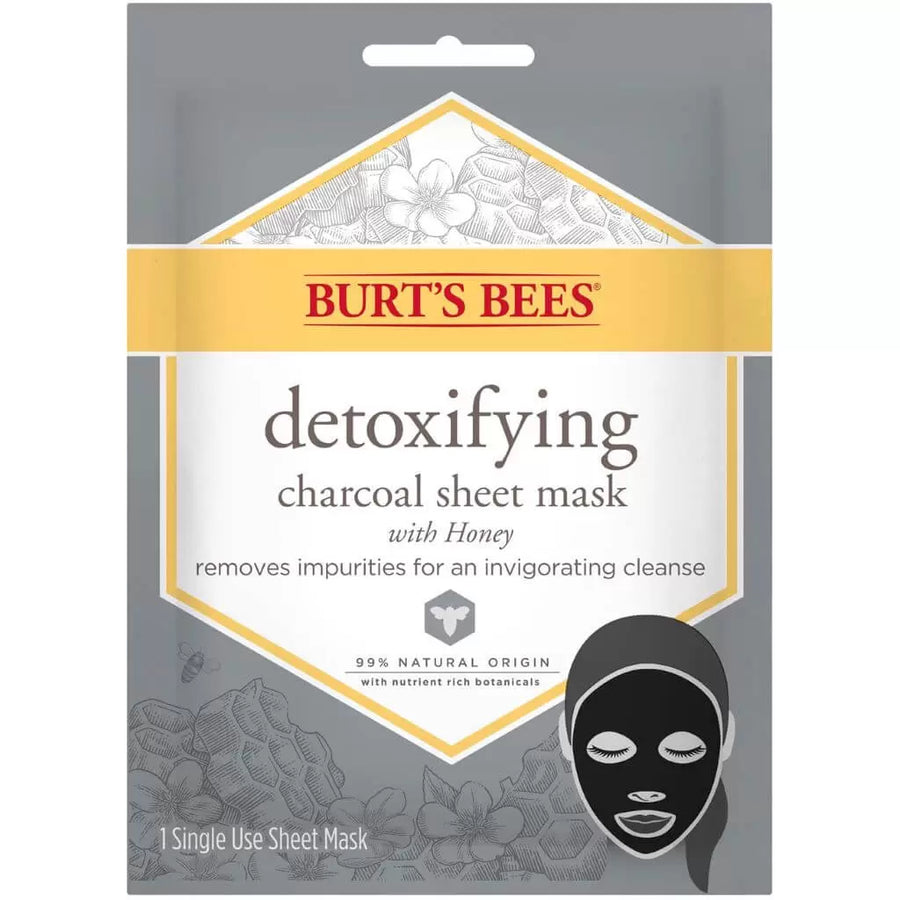 Burt's Bees Detoxifying Charcoal Sheet Mask