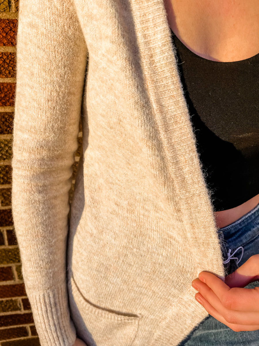Wendy Basic Open Cardigan