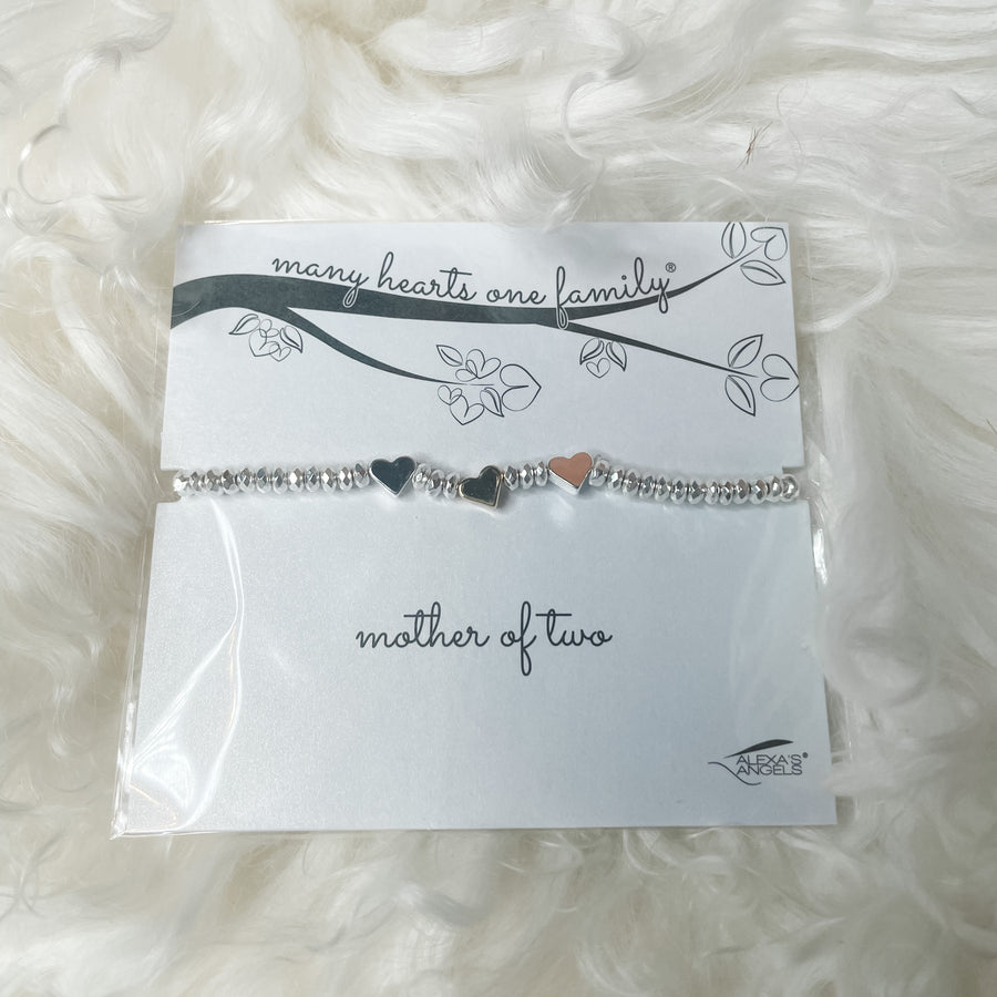 Mother of Many Hearts Bracelet