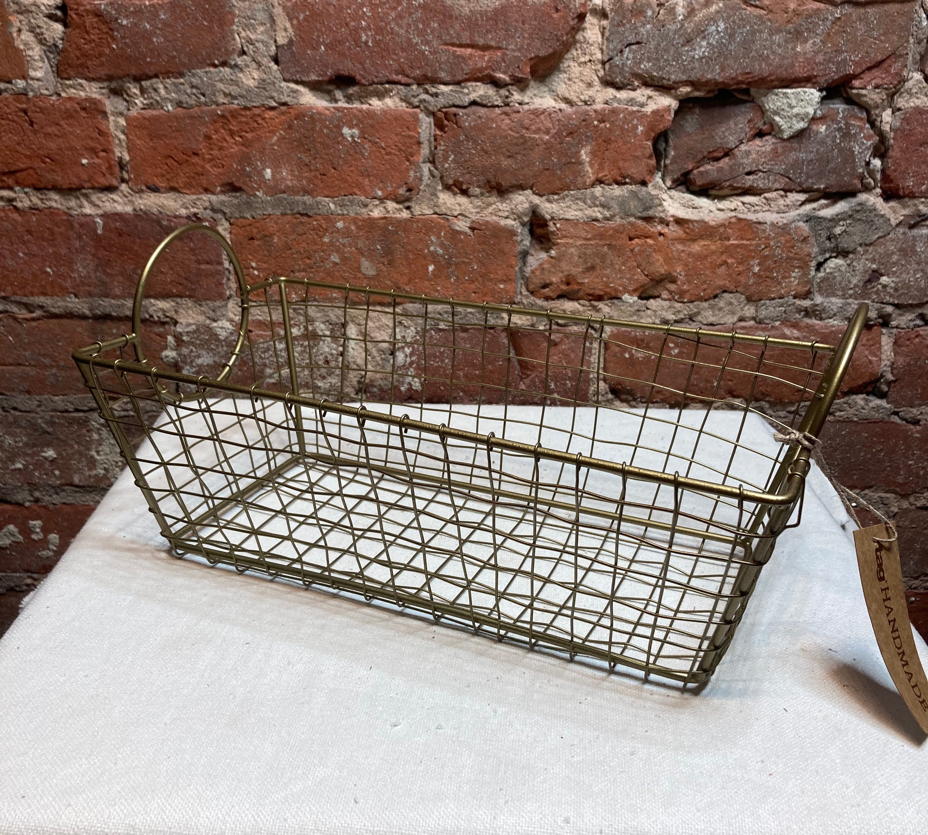 Gold Wire Basket