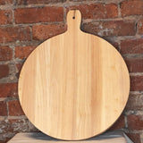 Round Wooden Fromage Board