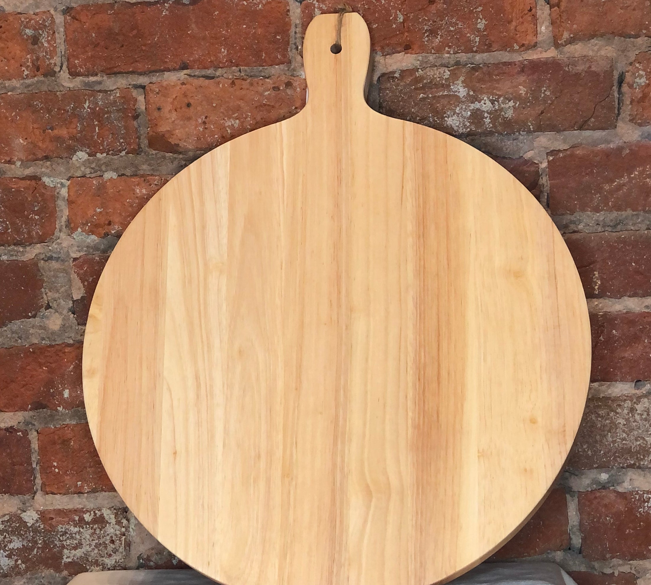 Round Wooden Fromage Board