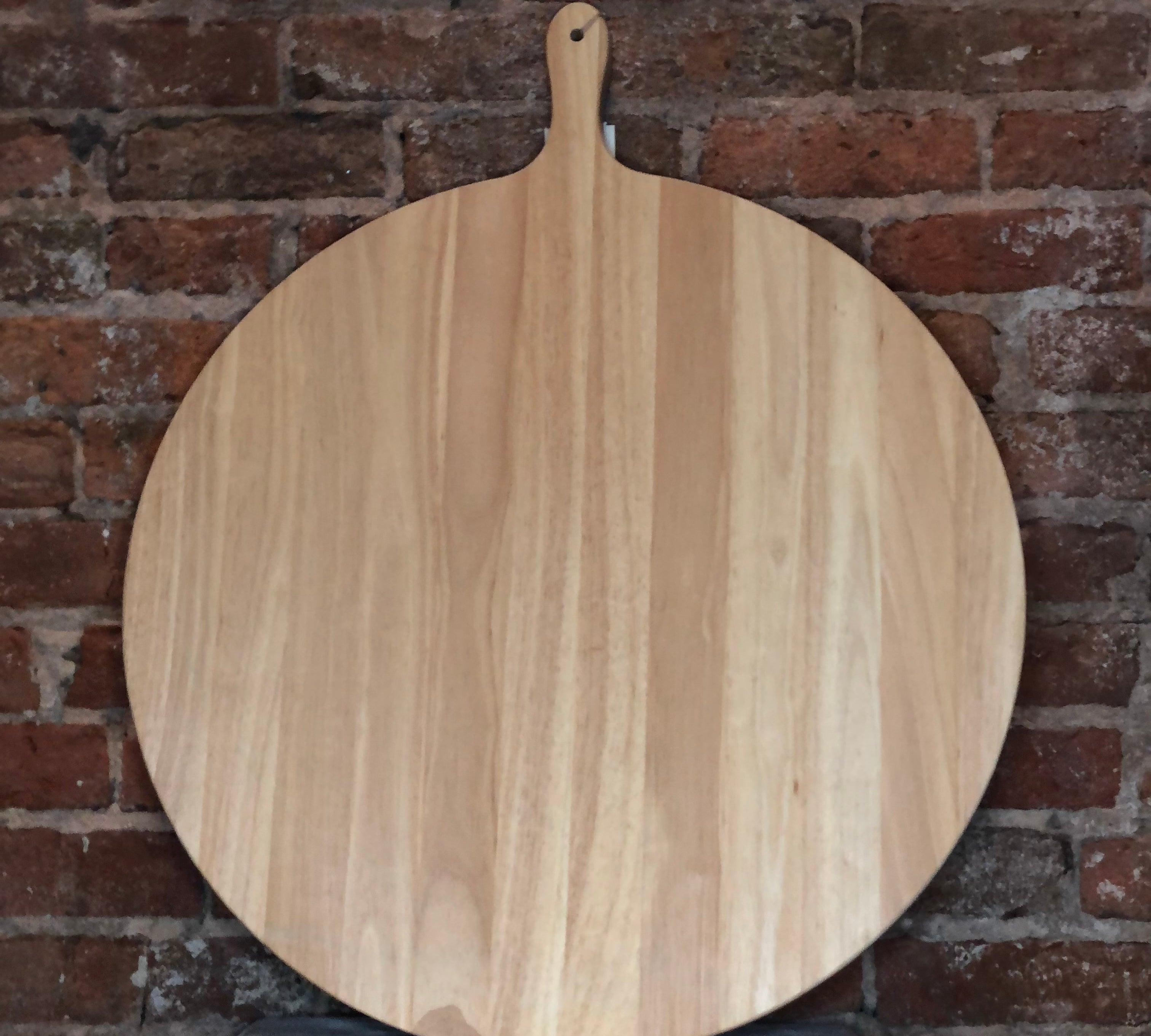 Round Wooden Fromage Board