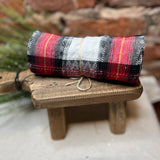 Multi Color Plaid Dishtowel
