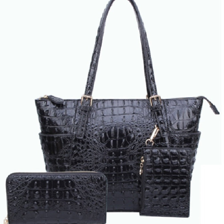 Croc 2in1 Shopper Bag