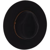 CC Strap Trim Wool Felt Panama Hat