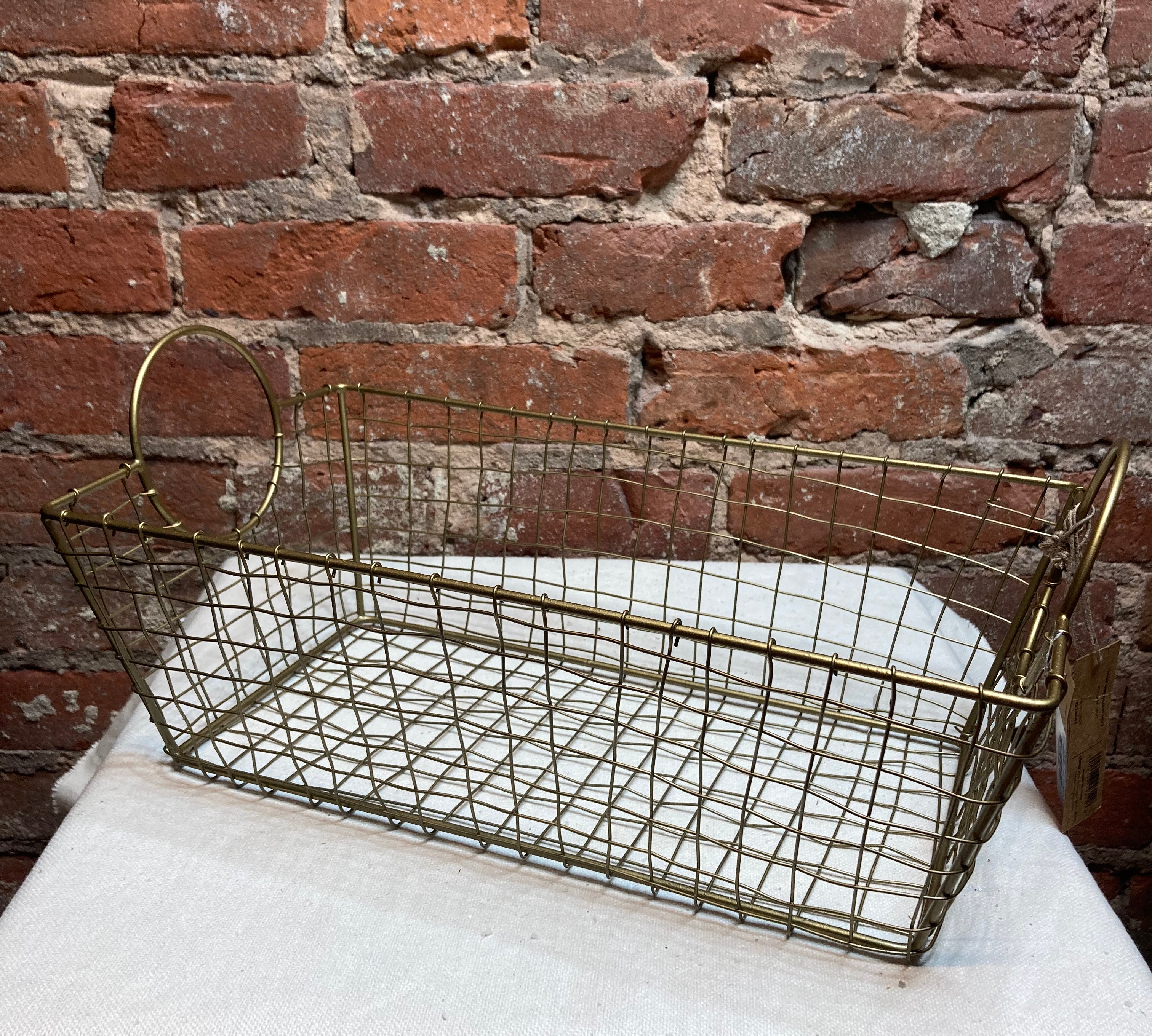Gold Wire Basket