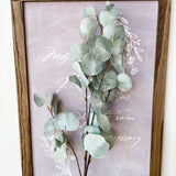 Grey Silver Dollar Eucalyptus Spray 36"