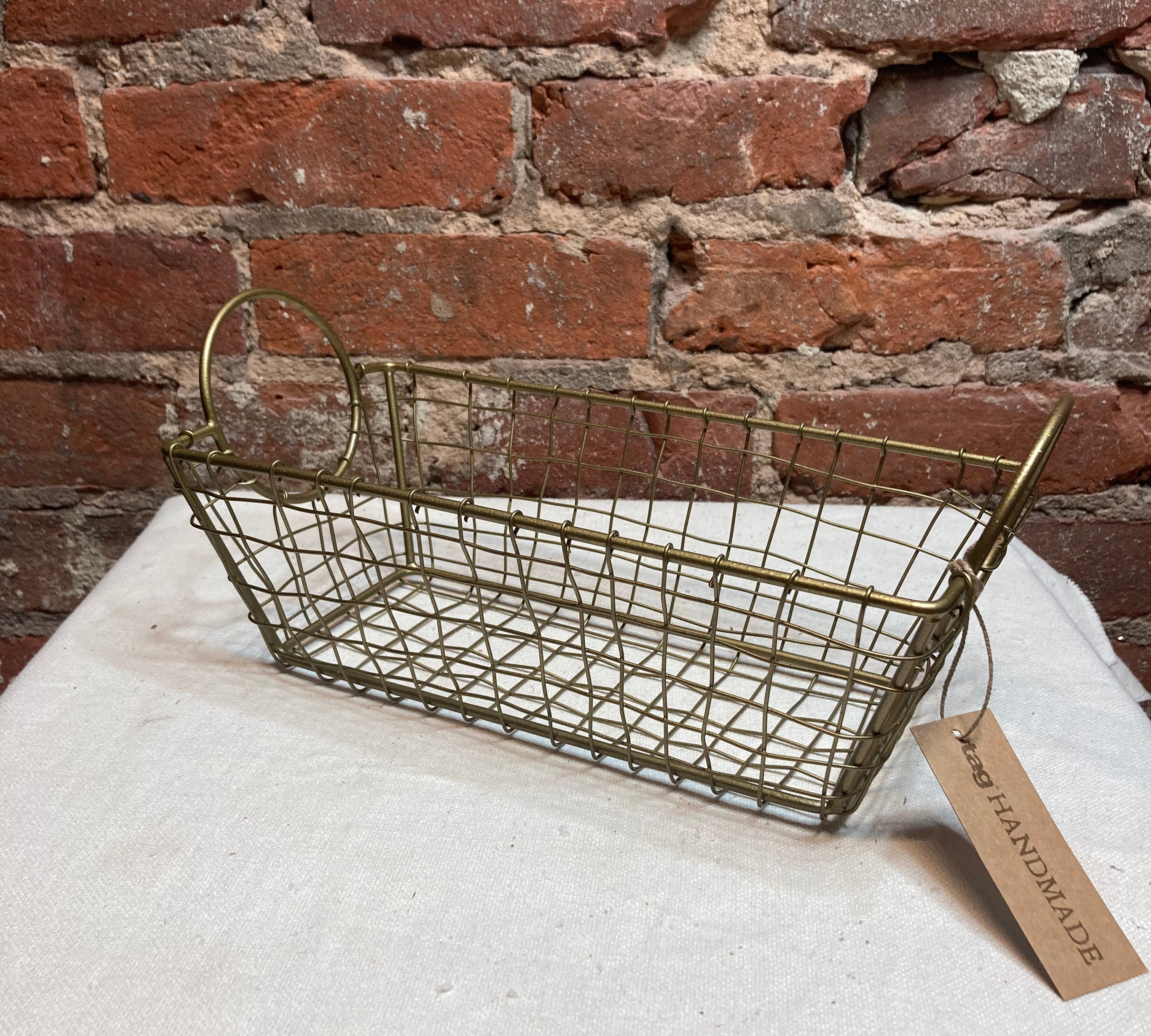 Gold Wire Basket