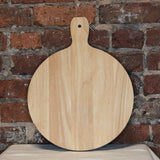 Round Wooden Fromage Board