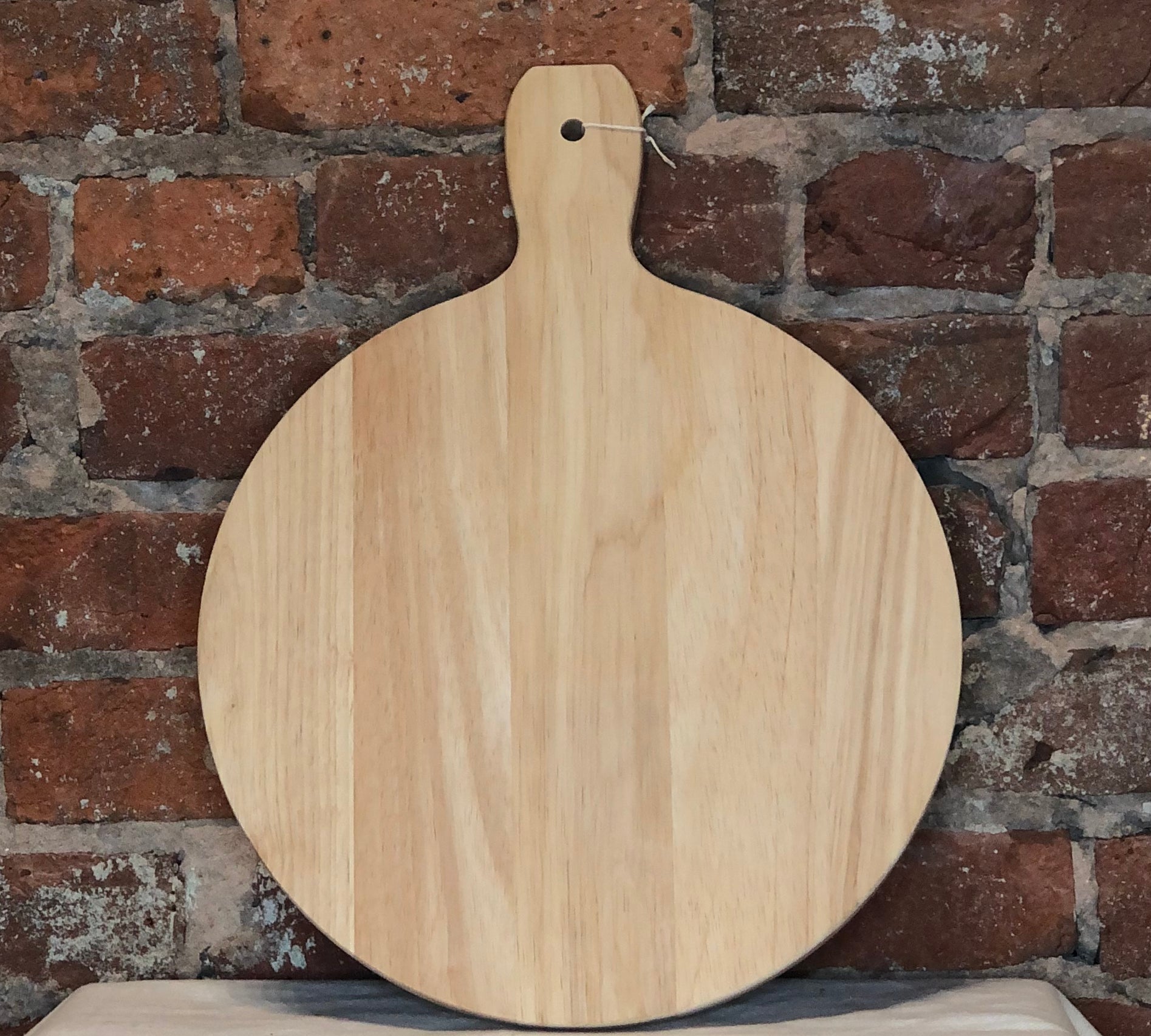 Round Wooden Fromage Board