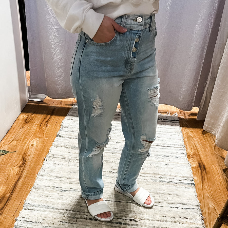 Paula 90's Straight Fit Kancan Jeans