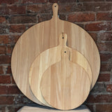 Round Wooden Fromage Board