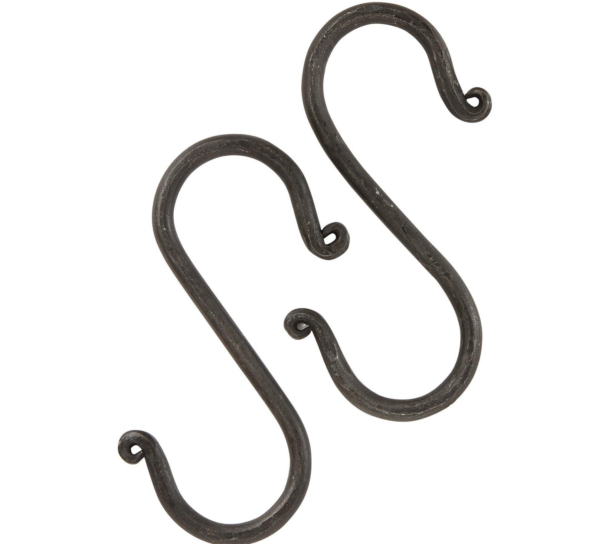 Black Hand Forged S Hook - MarketPlaceManning